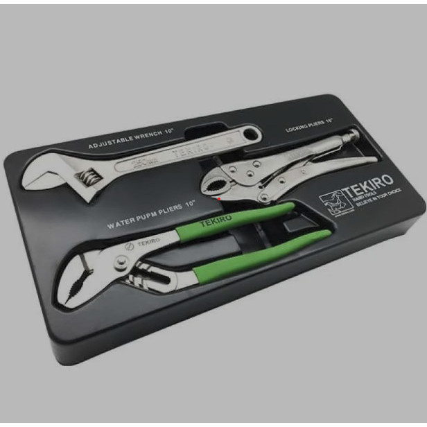 Tekiro Tool Set Kunci Inggris 3 Pcs Cabinet