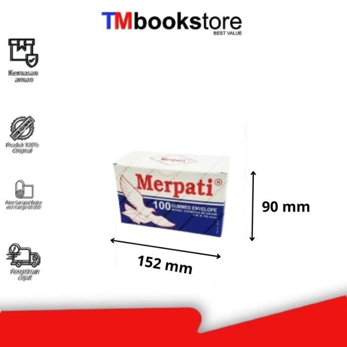 

AMPLOP MERPATI 104-80 AA624746 TMBOOKSTORE