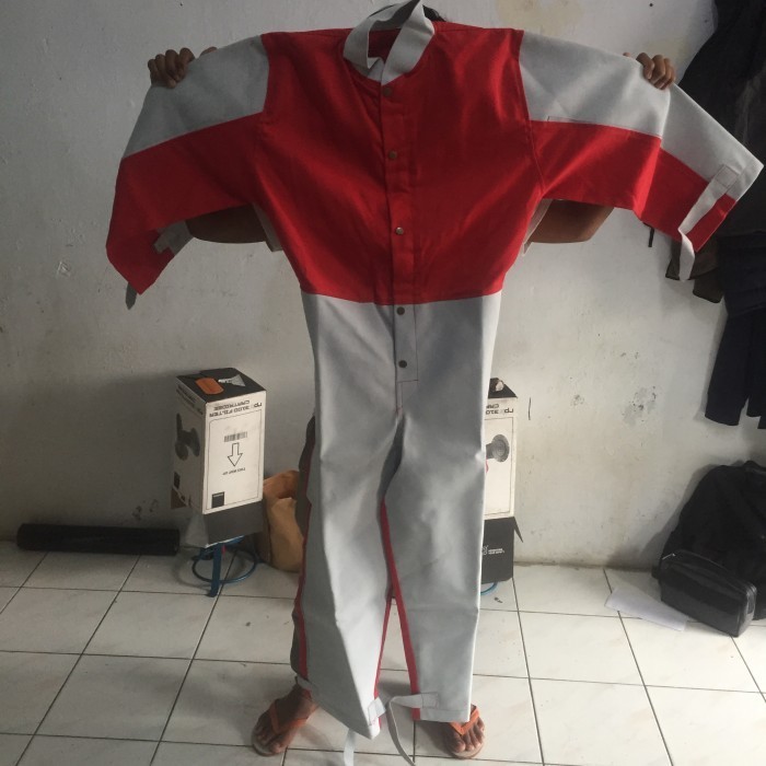 Blasting Suit Baju Blasting sandblasting suit resleting - XL