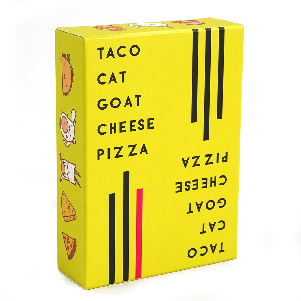 

Taco Cat Goat Cheese Pizza Card Game This Is The Social Card Game That Is Going To Change Your Game Night