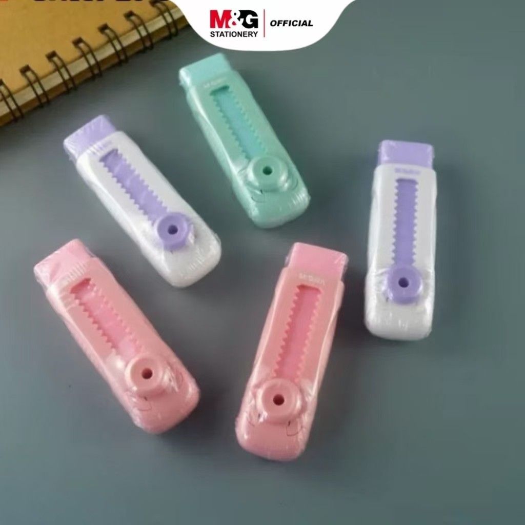 

M&G SLIDING ERASER PEN DUSTLESS COLORFUL PASTEL / PENGHAPUS PENSIL