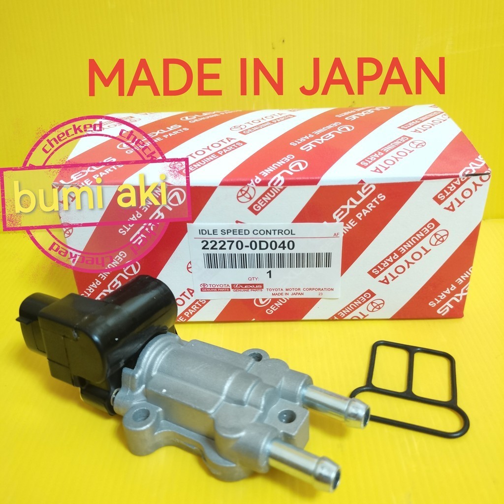 SENSOR ISC IDLE SPEED CONTROL KOMPLIT TOYOTA VIOS LIMO ALTIS CAMRY