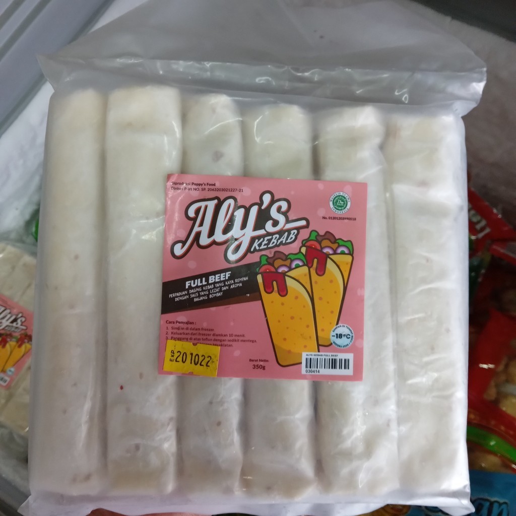 

Alys Kebab Beef Original Halal