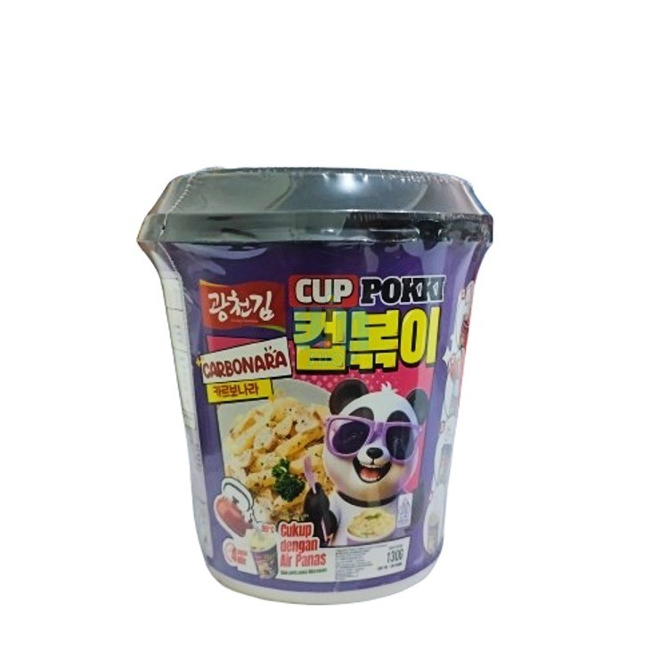 

Topokki Instant Halal Cupokki 130 gram Carbonara Java Super Food