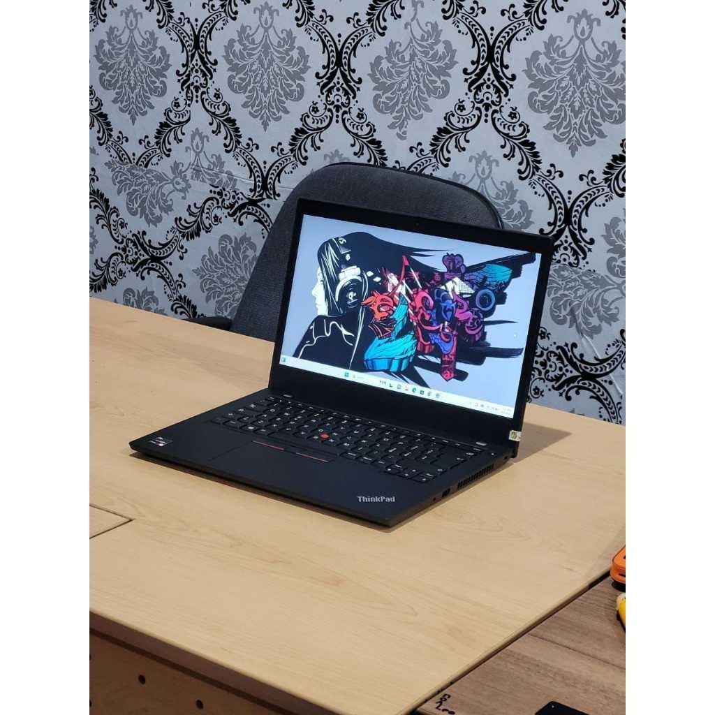 Laptop Lenovo Thinkpad AMD Ryzen 3 RAM 8GB SSD 256GB Layar 14 Inc Second Murah Berkualitas