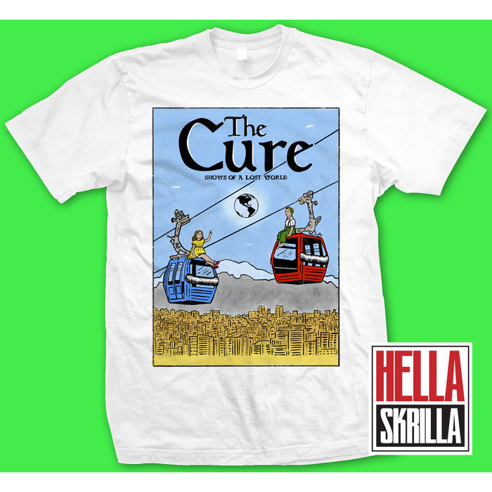 kaos tshirt THE CURE CHILE TOUR 2023