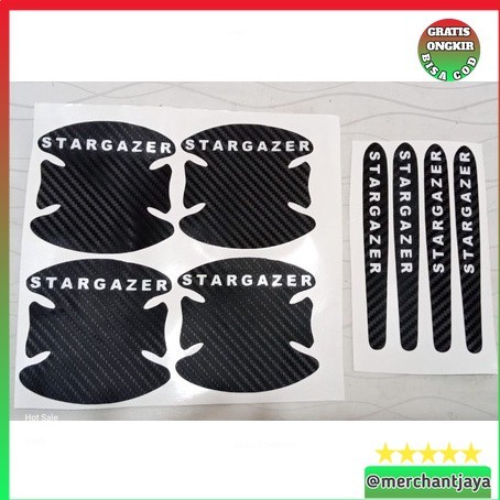 

Outer Handle Anti Gores Pelindung Pintu Carbon Hyundai Stargazer