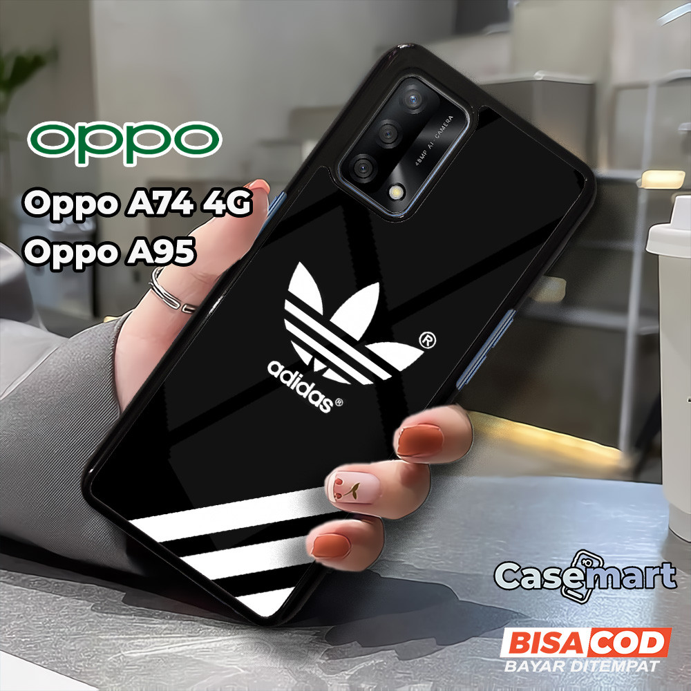 Case Oppo A74 4G A95 Casing Oppo Oppo A74 4G A95 Casemart [ALLB] Case Glossy Case Aesthetic Custom C