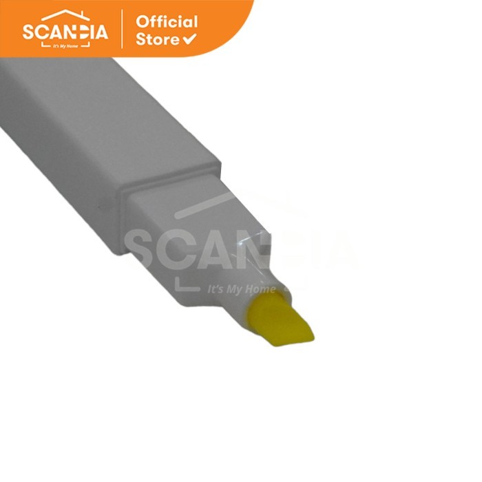 

SCANDIA Highlighter Ultra Simple Square Shape Yellow (AHMU16002)