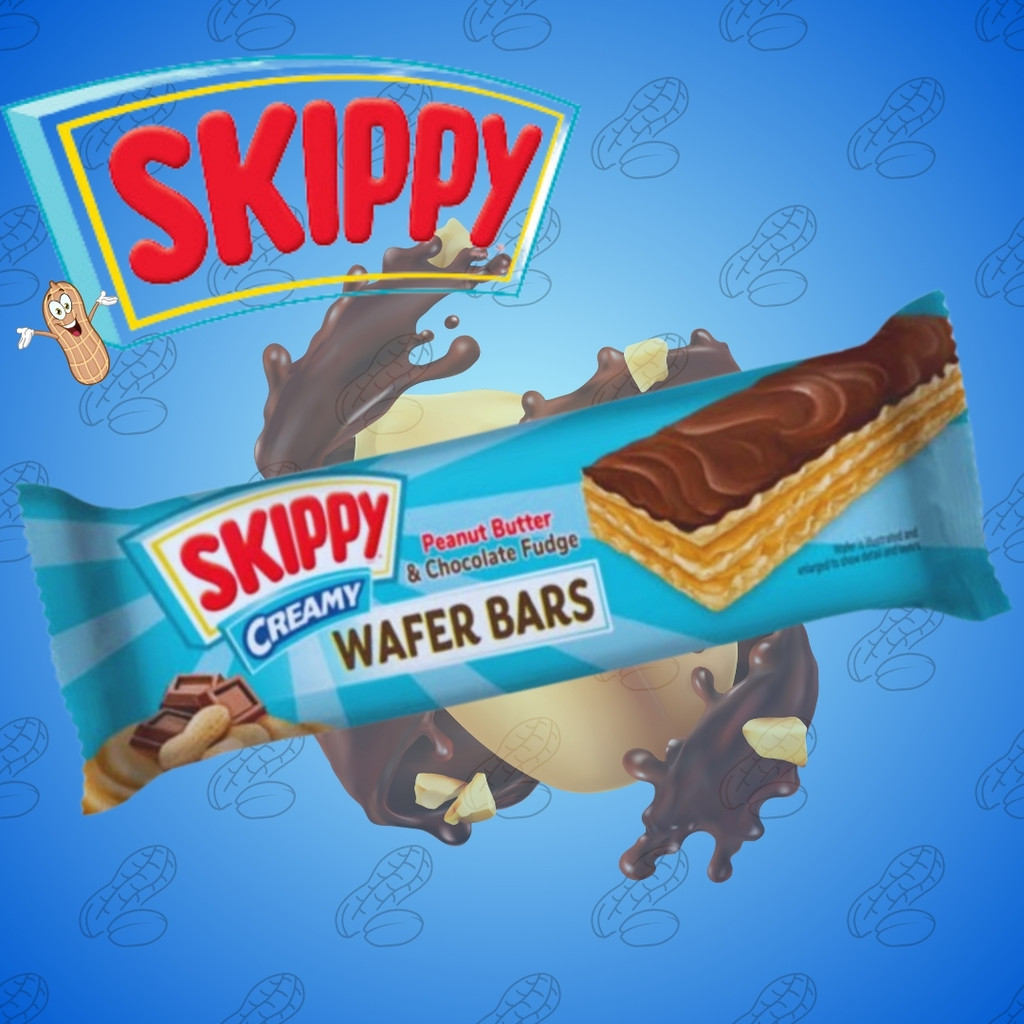 

Skippy Creamy Wafer Bars Peanut Butter & Chocolate Fudge 36g 1 Pcs