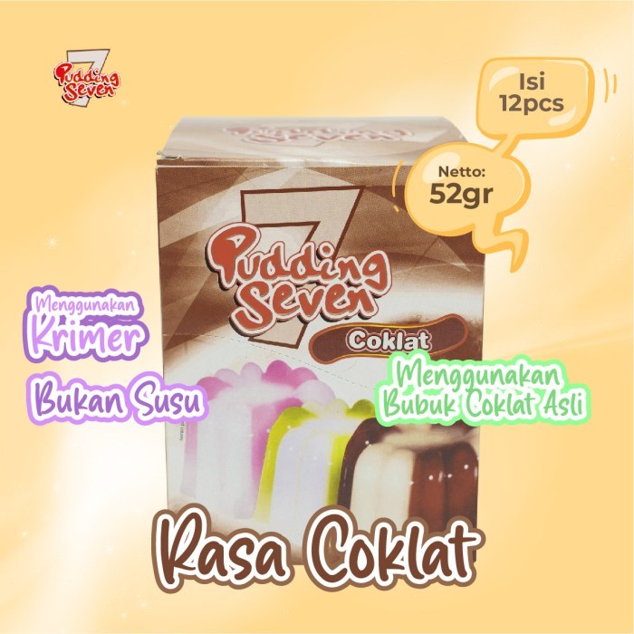 

NEW Pudding Seven Coklat 12 pcs