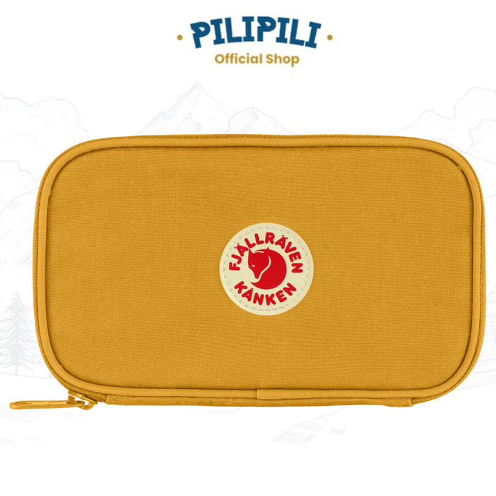 Dompet Fjallraven Kanken Travel Wallet ORIGINAL Ochre