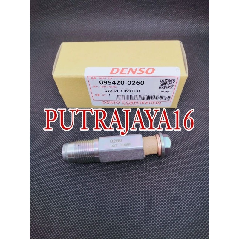VALVE LIMITER ASSY PRESSURE COMMONRAIL TRITON PAJERO NAVARA DMAX