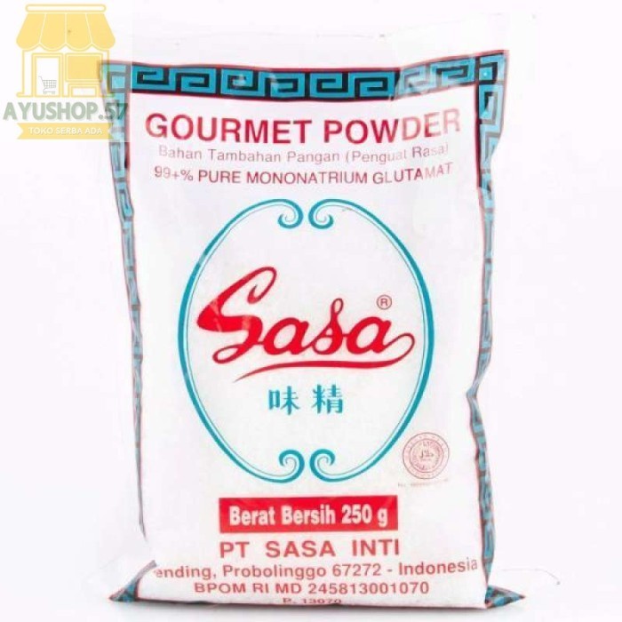 

Micin Sasa Penyedap Rasa [250gr/pcs] - AYUSHOP57