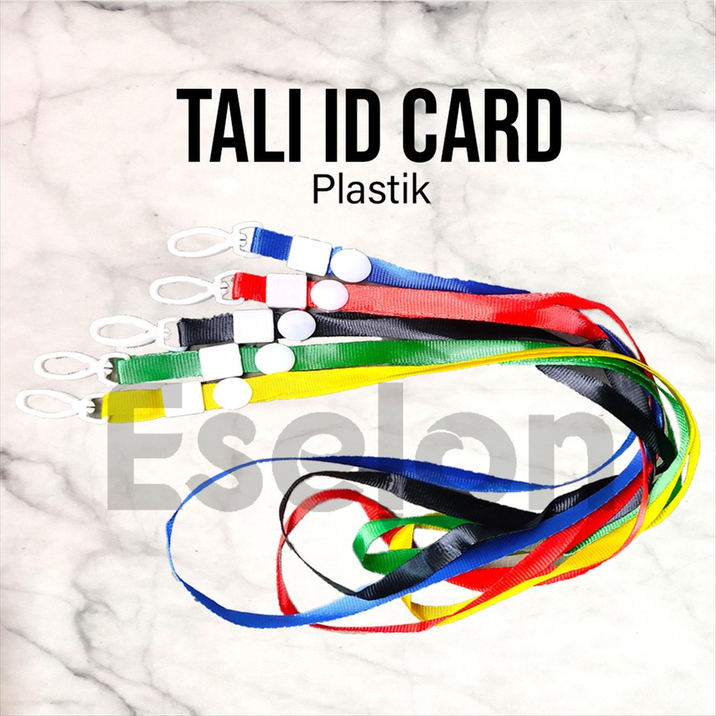 

[MaxMart] 1buah Tali Id Card Nilon / Tal i Id Card Tali Lanyard Gantungan