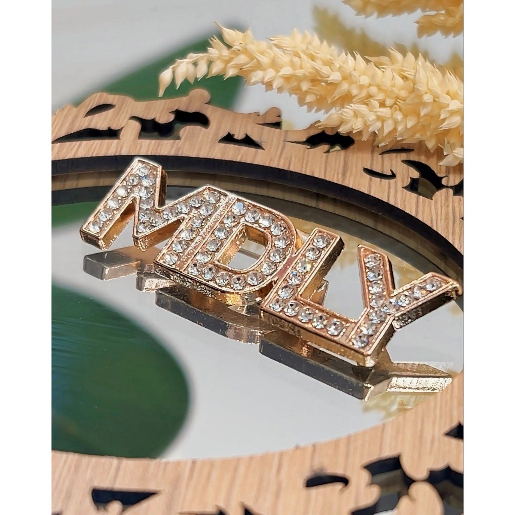 MDLY Terbaru Aksesoris fashion MDLY Signature Brooch Pin MDLY Bross Premium