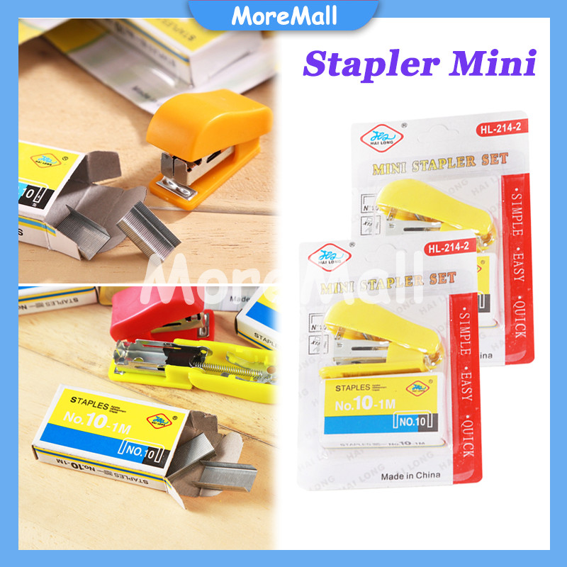 

Staples Stapler Mini Kecil/Stapler Mini Set