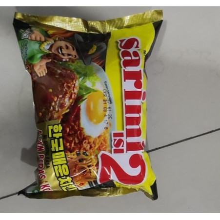 

Sarimi Goreng Isi 2 Ayam Pedas Korea PCS