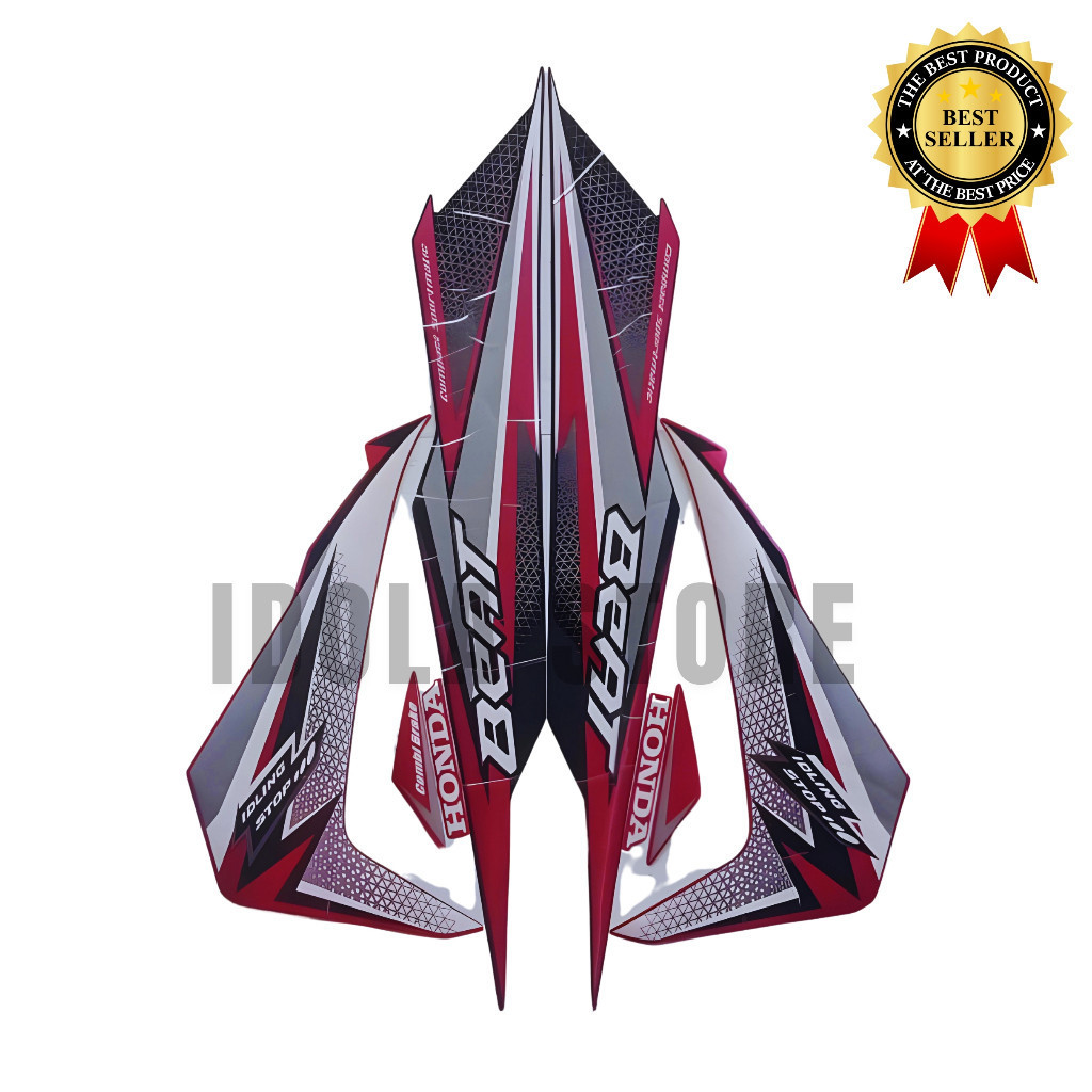 Stiker Striping Honda Beat ISS 2018 - List Stiker Standar Beat ISS 2018
