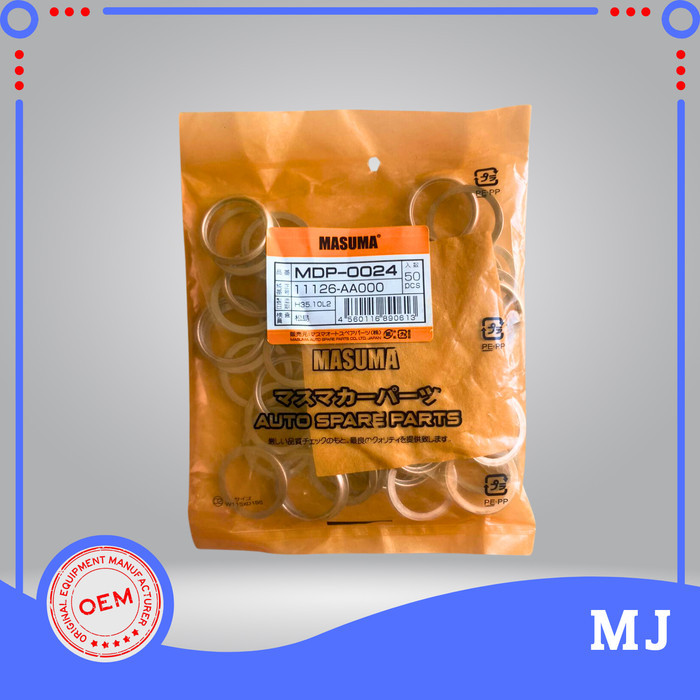 Gasket Oil Drain Plug Transmission - Differential All Subaru OEM JPN