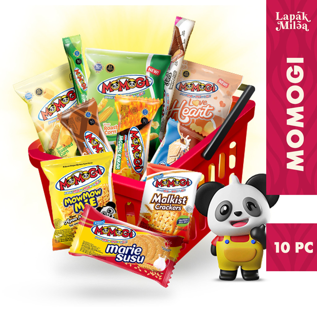 

Momogi - Momogi Stick Long Yale Yale Crispy Snack Momogi Popcorn Migi Migi Wafer Krim Mowmowlagi