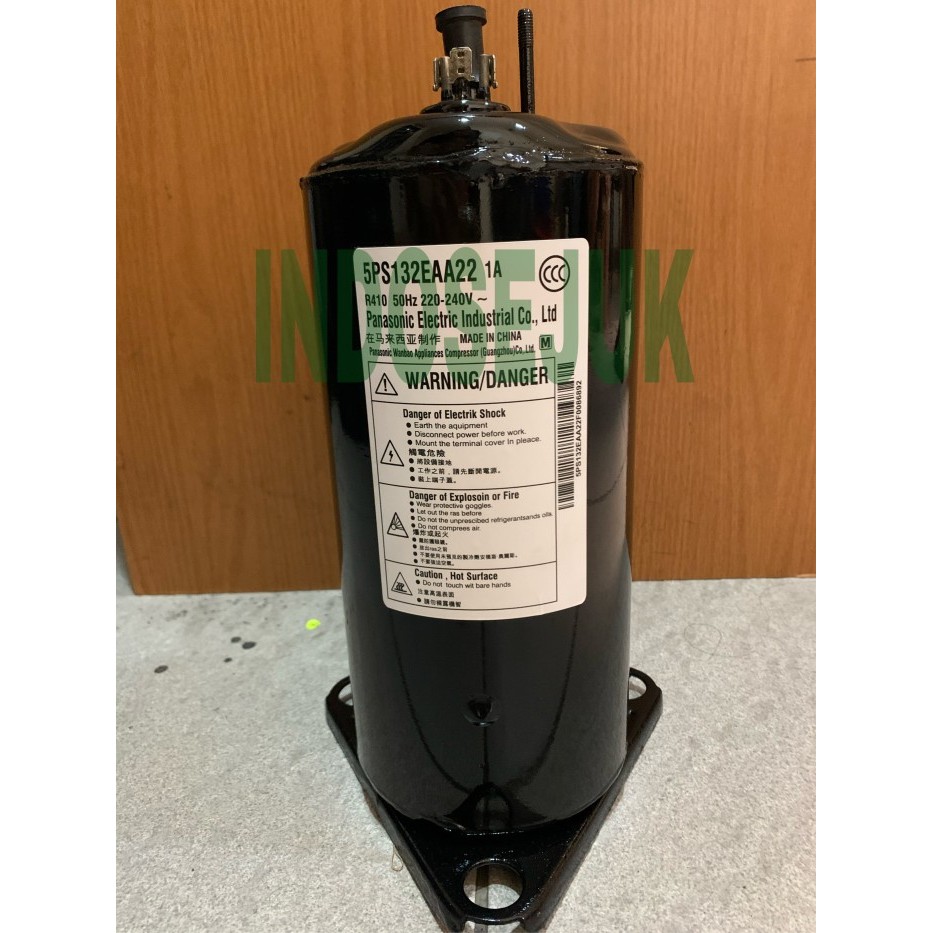 COMPRESOR KOMPRESOR PANASONIC 5PS132 1,5PK R410 / COMPRESSOR AC 1,5PK R410