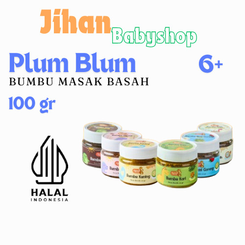 

Plum and Blum Bumbu Basah Masak Mpasi Alami Non MSG 100 gr