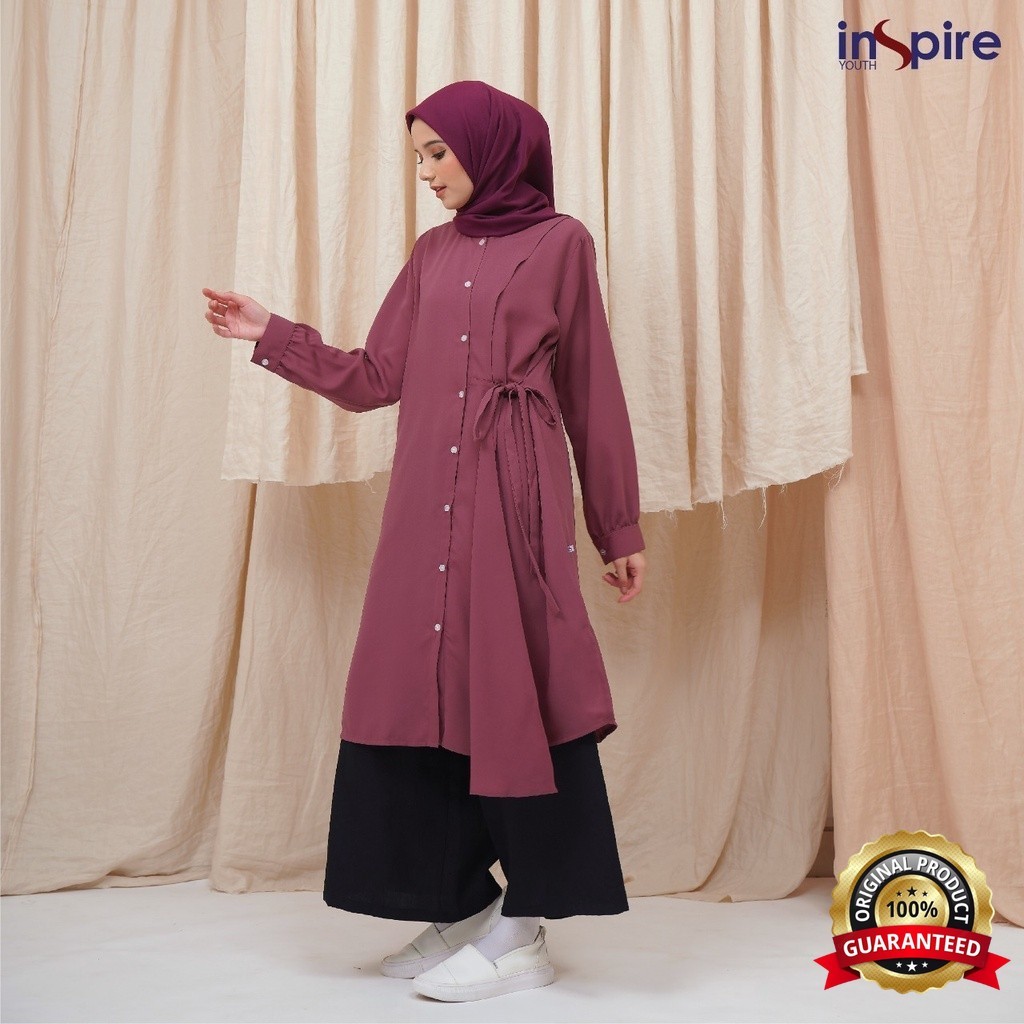 SabilaMall - Atasan Wanita Dewasa Series Itu 071 Baju Tunik Bahan Polyester Original by Nibras