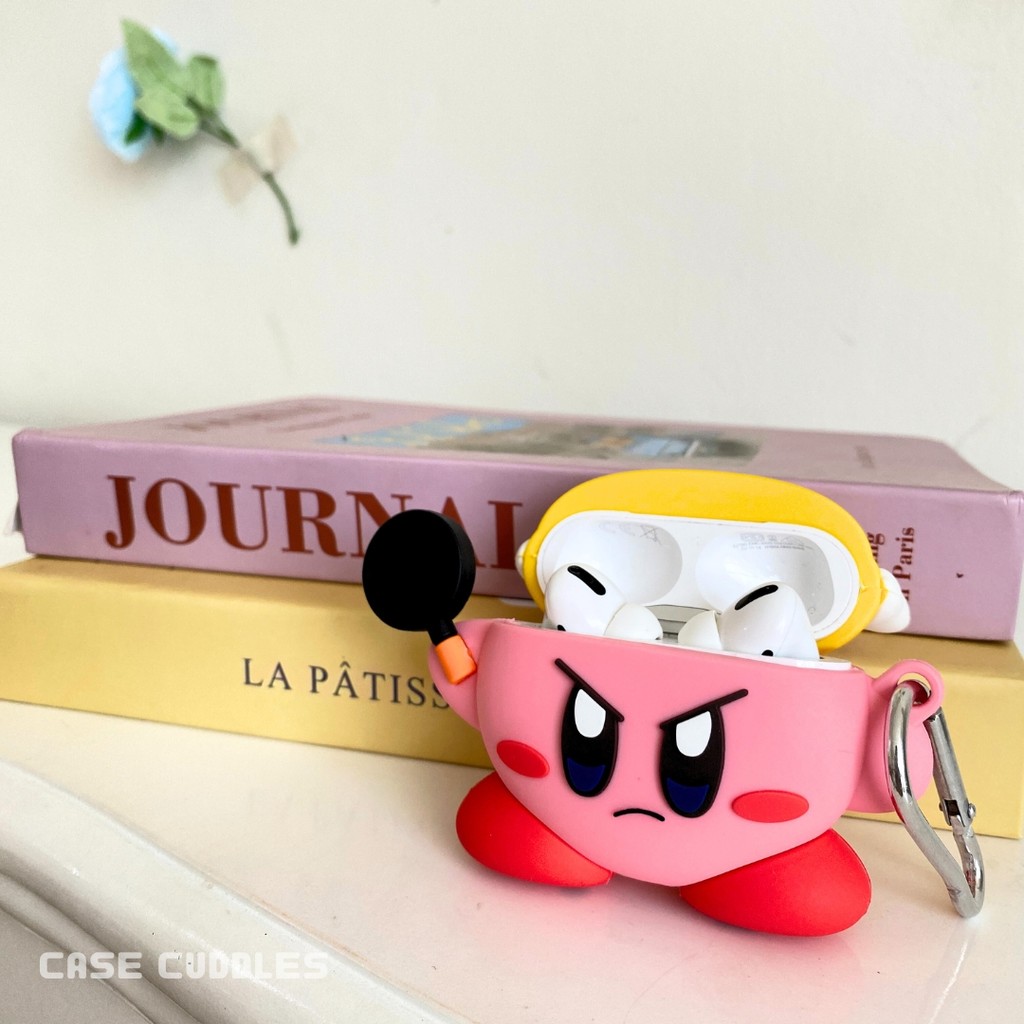 [CASECUDDLES] Chef Kirby Airpods Case - Hardcase / Casing HP for Airpods Gen 1 2 3 Pro | Airpods Bag