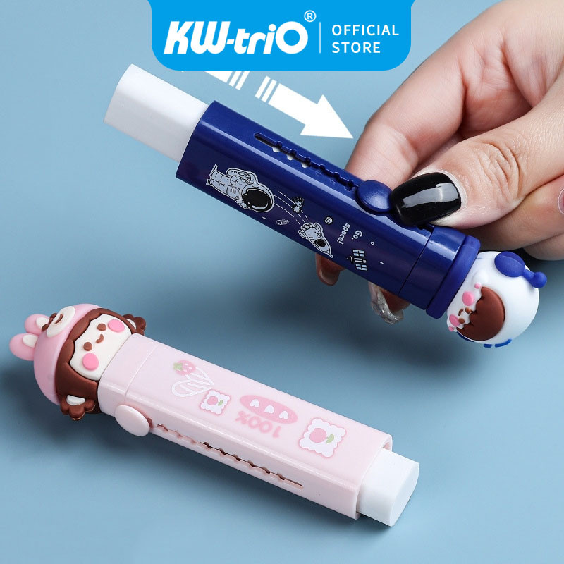

Push Eraser/Sliding Eraser/Hapusan Mekanik Warna Lucu Tidak Meninggalkan Serpihan Penghapus Hapusan Tidak Mudah Patah Warna Warni