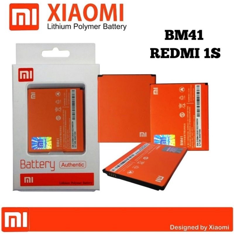 Batre Baterai Xiaomi Redmi 1S BM41 Original Batre Battery