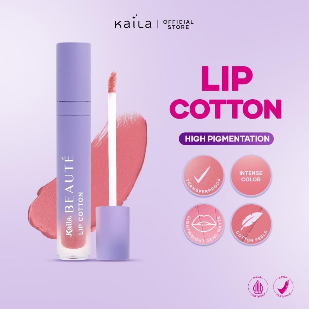 KAILA Beaute Lip Cotton Walnude Milk