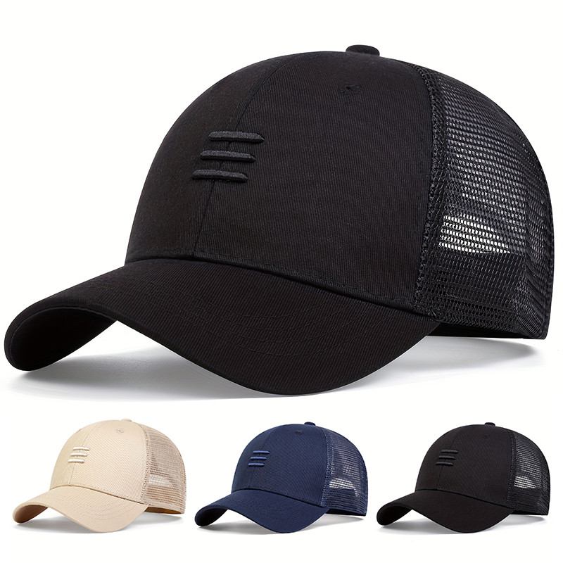 

Men Hip Hop Baseball Mesh Cap Caps Summer Cap for Women Bone Gorras Black Dad Hats Trucker Caps Casquette Snapback Hats