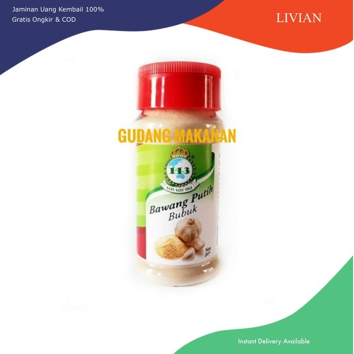 

lv Bawang Putih Bubuk/ Garlic Powder 50gr - Standard