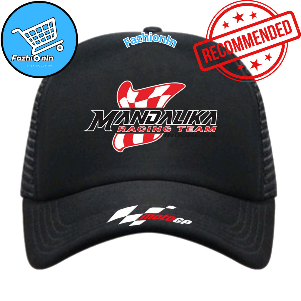 FazhiionIn Topi Trucker SIRKUIT MANDALIKA - Topi Distro SIRKUIT MANDALIKA Logo - Topi SIRKUIT MANDAL
