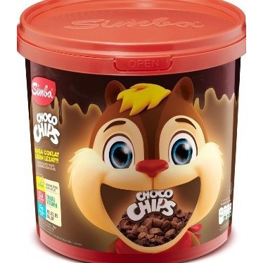 

Choco Chips Cereal Simba Jar 220 Gram