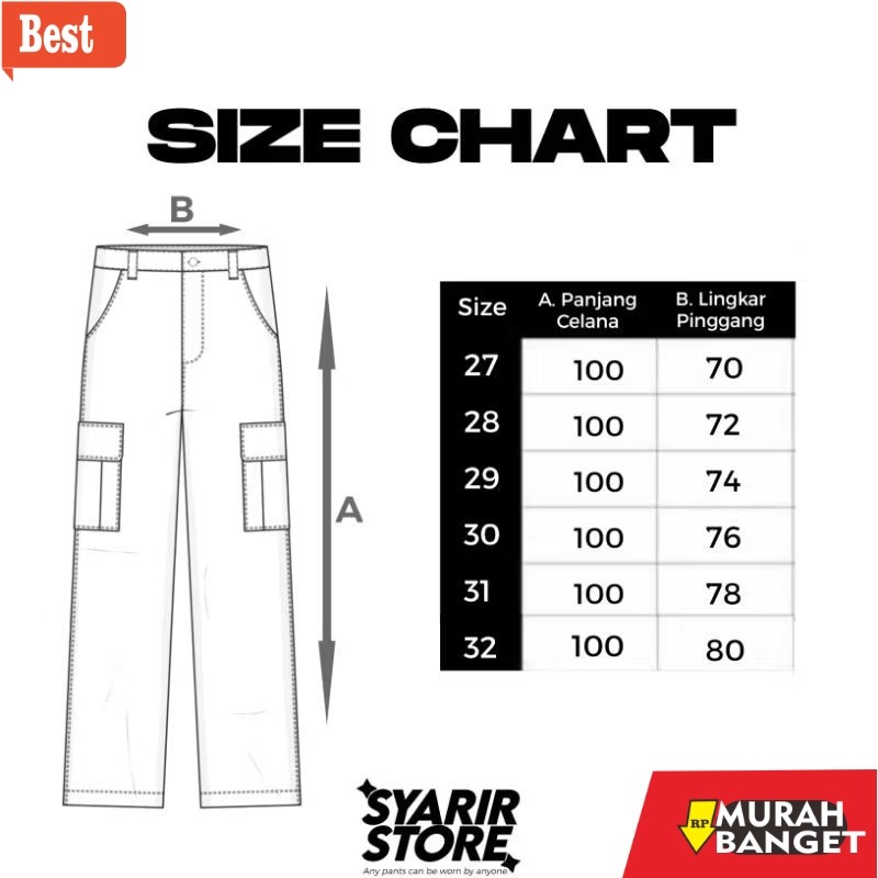 celana chino panjang pria Celana Cargo Panjang Pria /Celana Cargo Panjang /Celana Cargo Panjang Kual