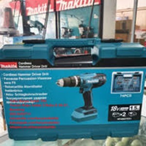 Makita HP 488 D DYEX1 Mesin Bor Besi, kayu dan Tembok Impact Cordless Baterai 18V HP488 ORIGINAL MAK