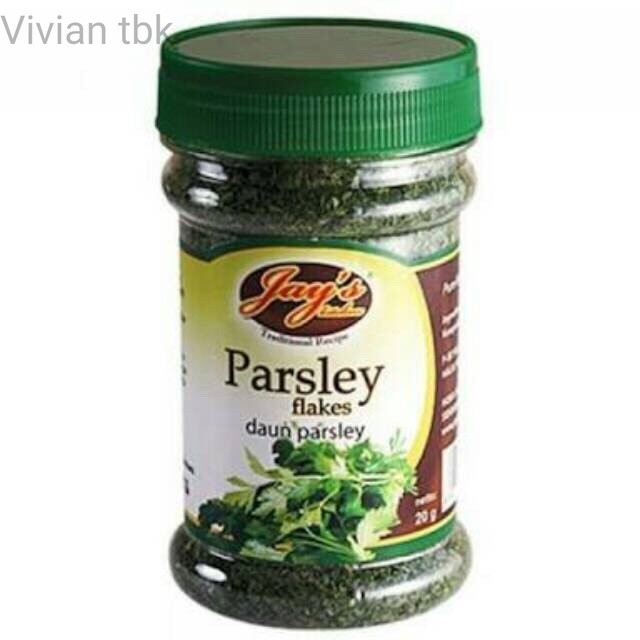 

vv JAYS PARSLEY FLAKES 20 GRAM DAUN PARSLEY JAYS KITCHEN