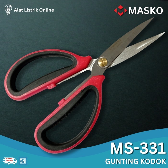 

GUNTING KATAK/GUNTING KODOK/GUNTINGSERBAGUNA/GUNTING KAIN MASKO 331 TERMURAH