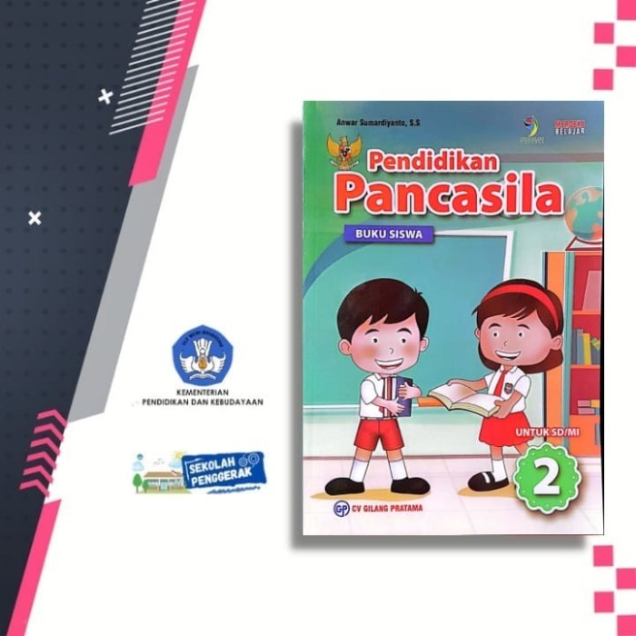 Buku Siswa PKN  Pendidikan Pancasila SD Kelas 1-6 Kurikulum MERDEKA - Kelas 2 SD