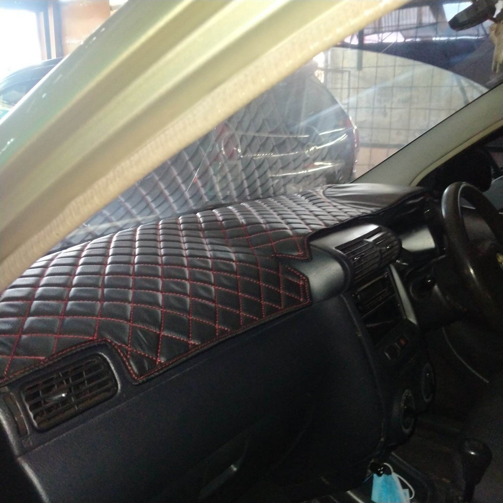 dasbor mobil kulit brkualitas bagus Cover Alas Dashboard Kulit Model Wajik Mobil Avanza kuiit brkual
