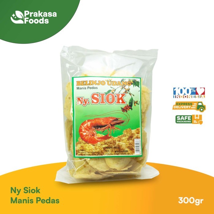 

BEST SELLER Ny Siok Belinjo Udang Manis Pedas 300gr