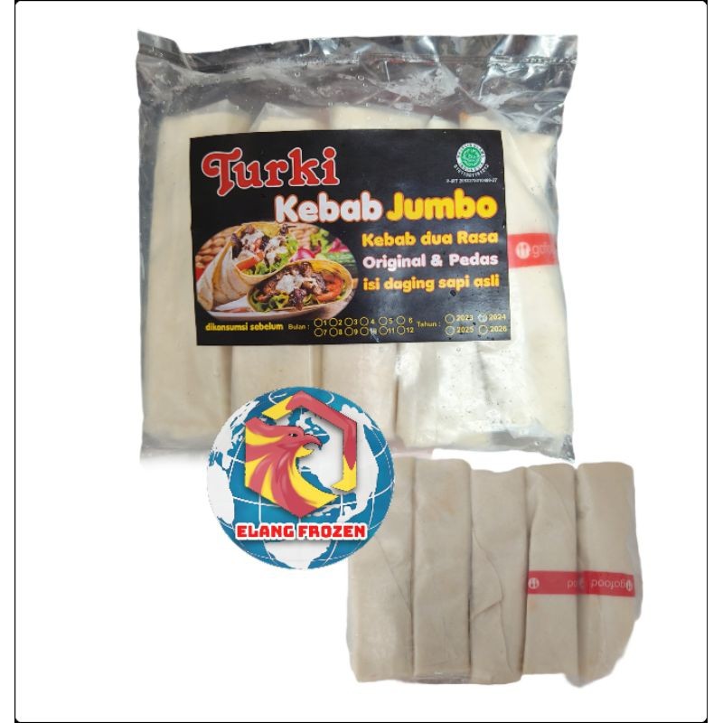 

Turki Kebab Jumbo isi 5
