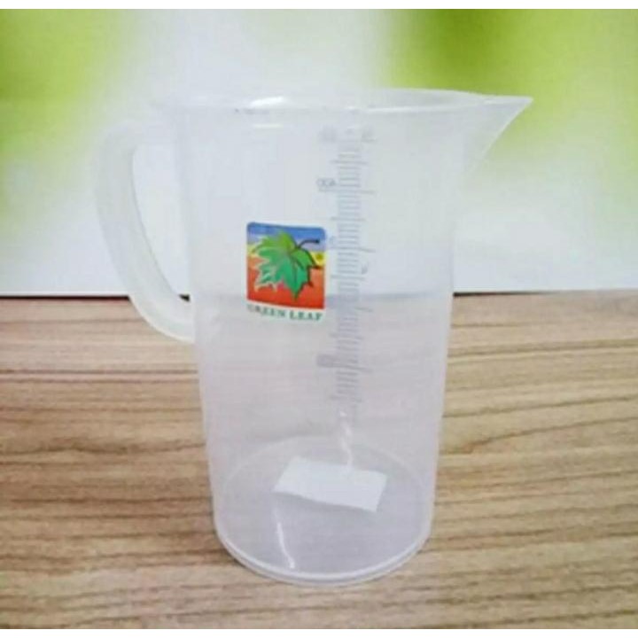 GELAS TAKAR GREEN LEAF 500ML - GELAS UKUR 500ML - MEASURING CUP 500ML - GELAS TAKAR PLASTIK GREEN LE