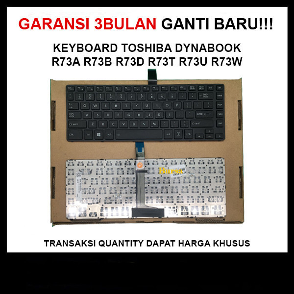 Keyboard Toshiba Dynabook R73A R73B R73D R73T R73U R73W .