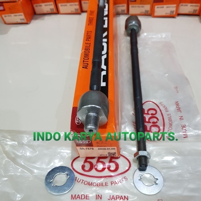 RACK END LONG TIE ROD SUZUKI APV/APV ARENA POWER STEERING ASLI 555 JAPAN.