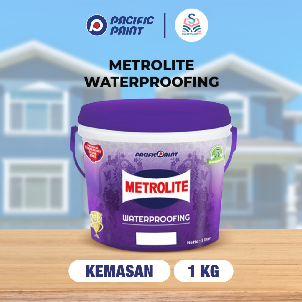 Metrolite Waterproofing – Cat Dinding Eksterior 1 KG