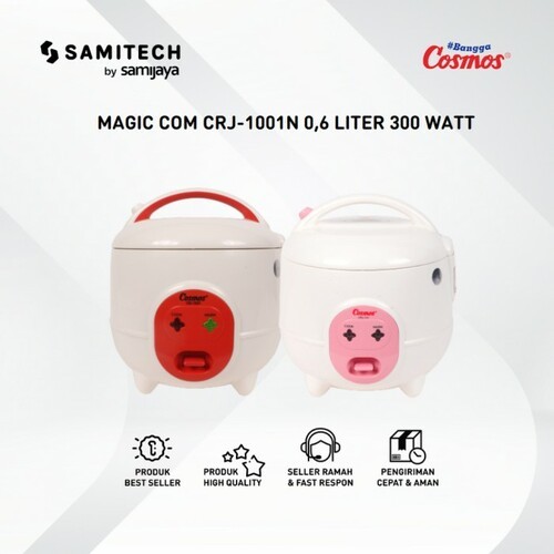 Cosmos CRJ-1001n Rice cooker kecil 0,6liter | penanak nasi magic com