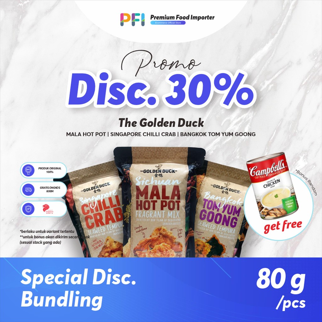 

The Golden Duck Chili Crab Seaweed Buy 1 Free 1 Campbells